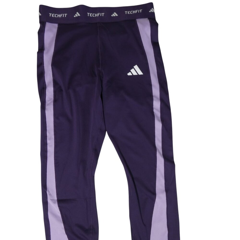 Adidas Women’s 2-Piece Jersey XL & Tights L Aurora Plum/Powder Pink - Picture 9 of 13